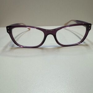 Coach Eyeglass Frames HC6082 (Crys Plum/Crys Plum Blush Grad) 53•17•135
